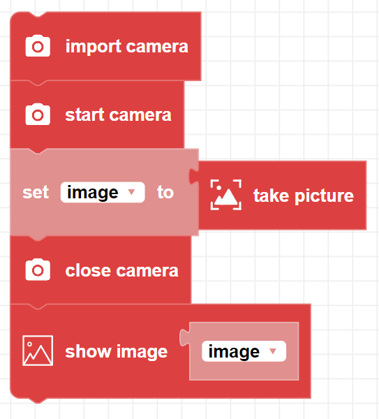 import camera example